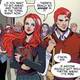 Cheryl and Jason Blossom plotting something deviant.